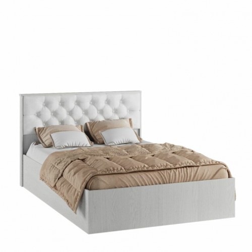 Корпус кровати с мягким изголовьем (1,6 м)