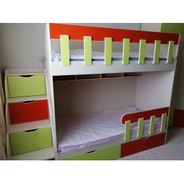Мебель в детскую с двухспальной кроватью